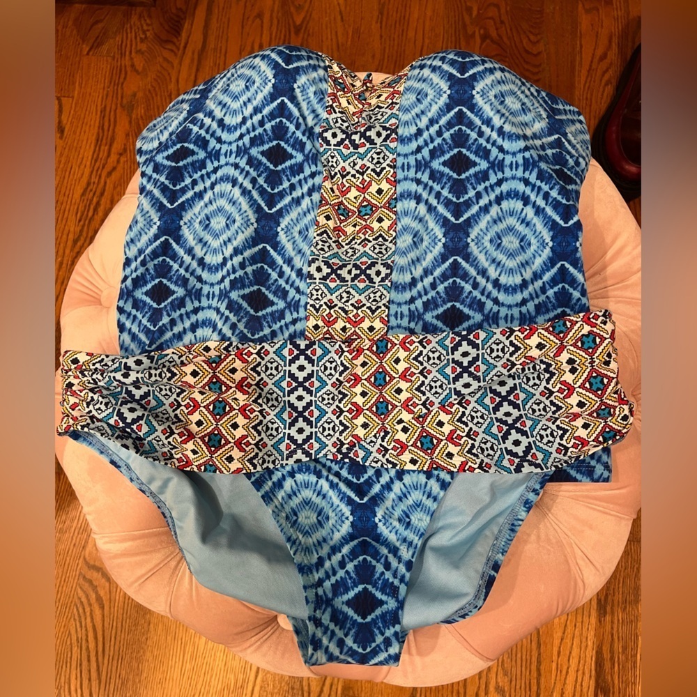 Bleu Rod Beattie Tankini and Bikini bottom, NWOT, 12